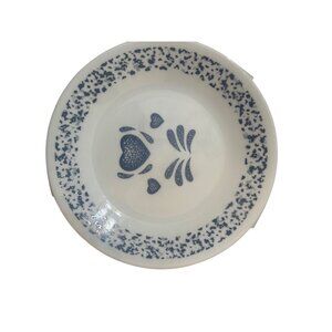 Corelle Vintage White & Blue Floral Small Plates Set Of 4 - Heart & Spring Bloss